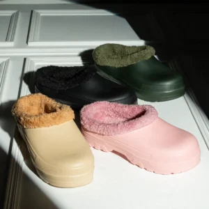 Fluffy Sock Clogs
